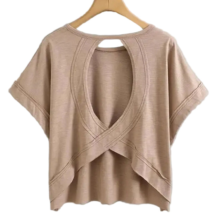 The Asymmetric Pulse - Batwing Cut-Out Tee | UNWAIVERED RAW DECLARATIONS