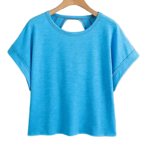 The Asymmetric Pulse - Batwing Cut-Out Tee | UNWAIVERED RAW DECLARATIONS