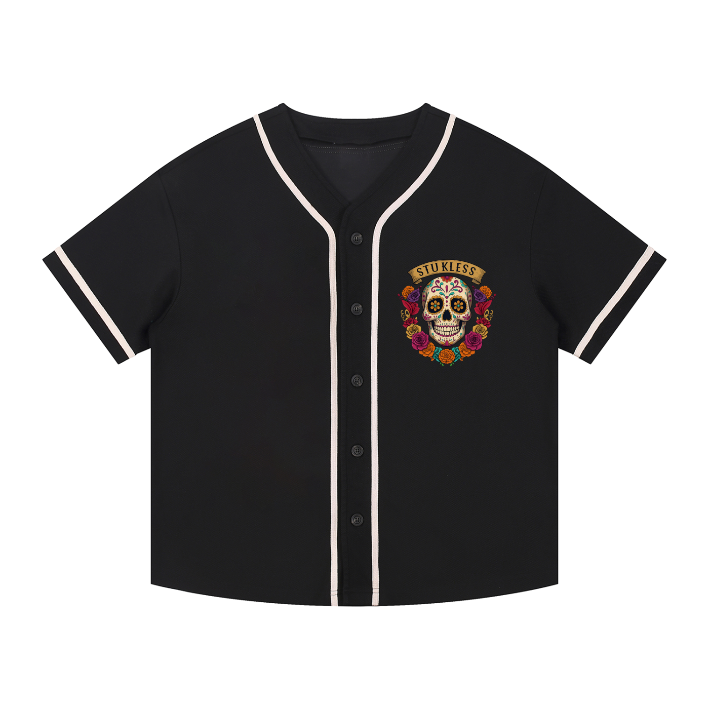 STUKLESS Button-Up Jersey | The Statement Dugout