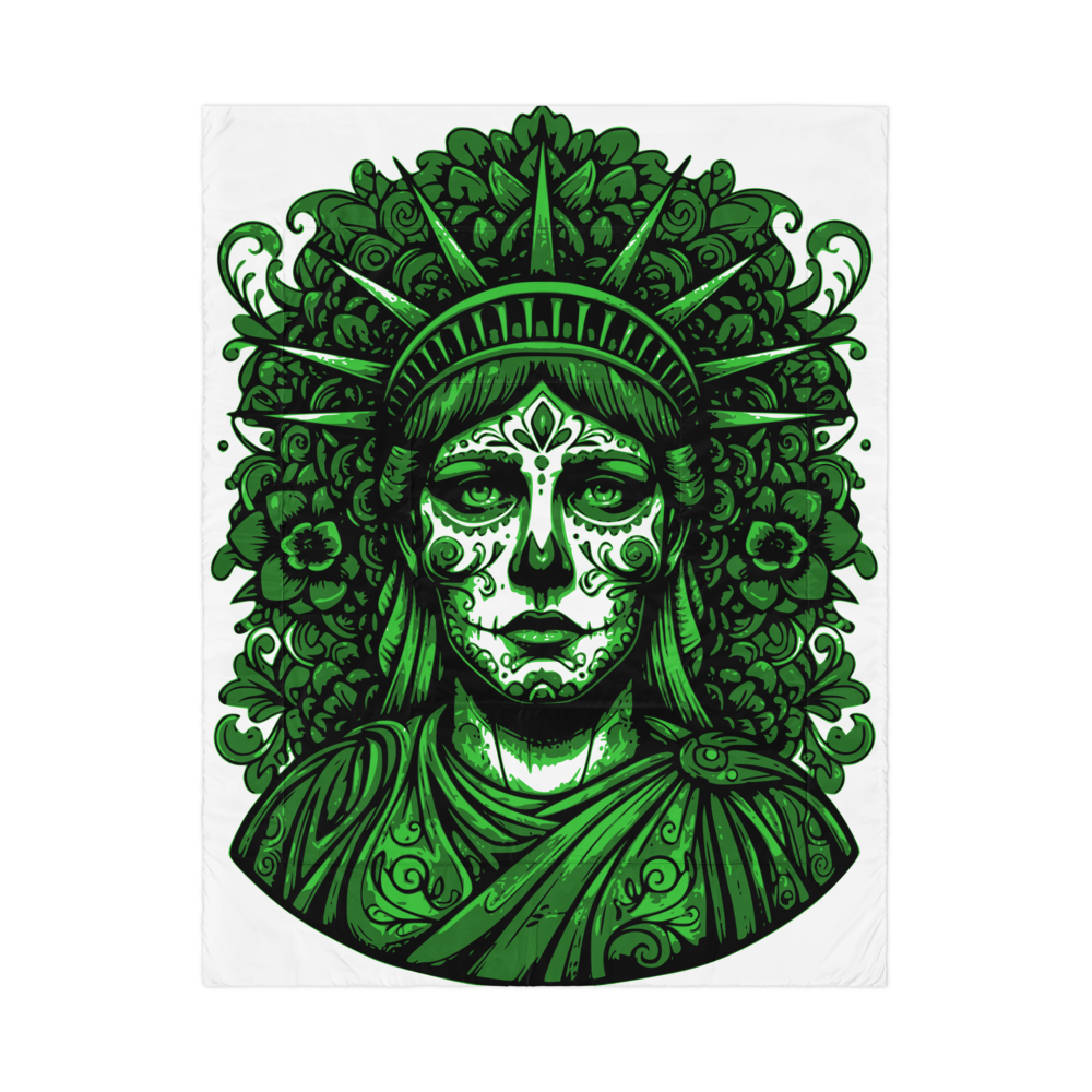 Liberty’s Vigil - Premium Comforter | UNWAIVERED CHAOS ELEMENTS