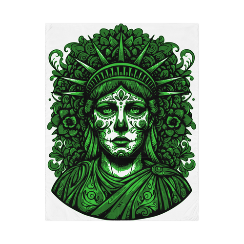 Liberty’s Vigil - Premium Comforter | UNWAIVERED CHAOS ELEMENTS