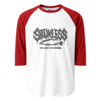 STUKLESS Unisex 3/4 Sleeve Raglan Shirt | Classic Rebellion