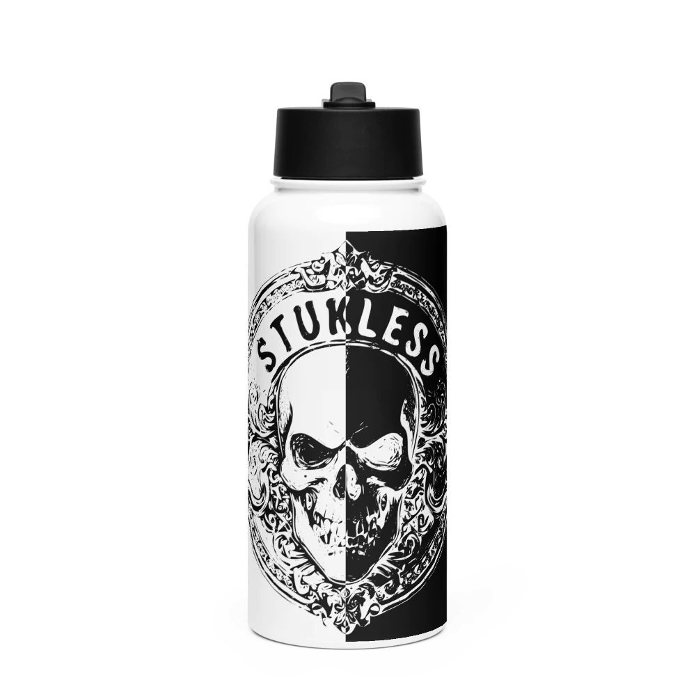 STUKLESS 32oz Stainless Steel Water Bottle | Silence Breaker
