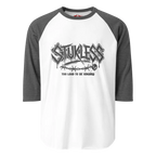 STUKLESS Unisex 3/4 Sleeve Raglan Shirt | Classic Rebellion