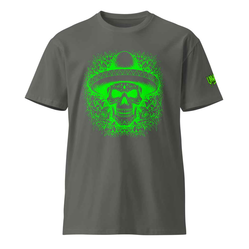 The Neon Sovereign - Premium T-Shirt | UNWAIVERED RAW DECLARATIONS