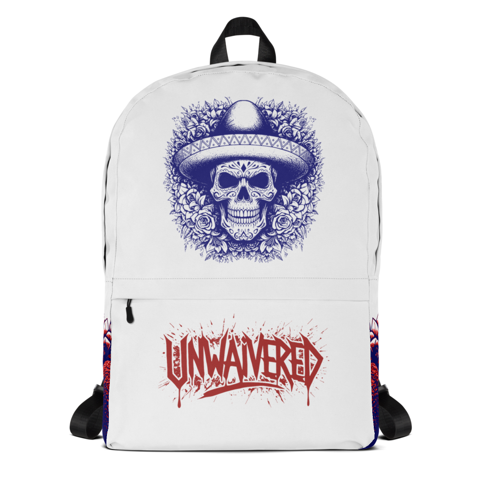 The Azure Sovereign - All-Over Print Backpack | UNWAIVERED CARRY