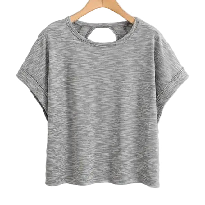 The Asymmetric Pulse - Batwing Cut-Out Tee | UNWAIVERED RAW DECLARATIONS