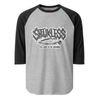 STUKLESS Unisex 3/4 Sleeve Raglan Shirt | Classic Rebellion