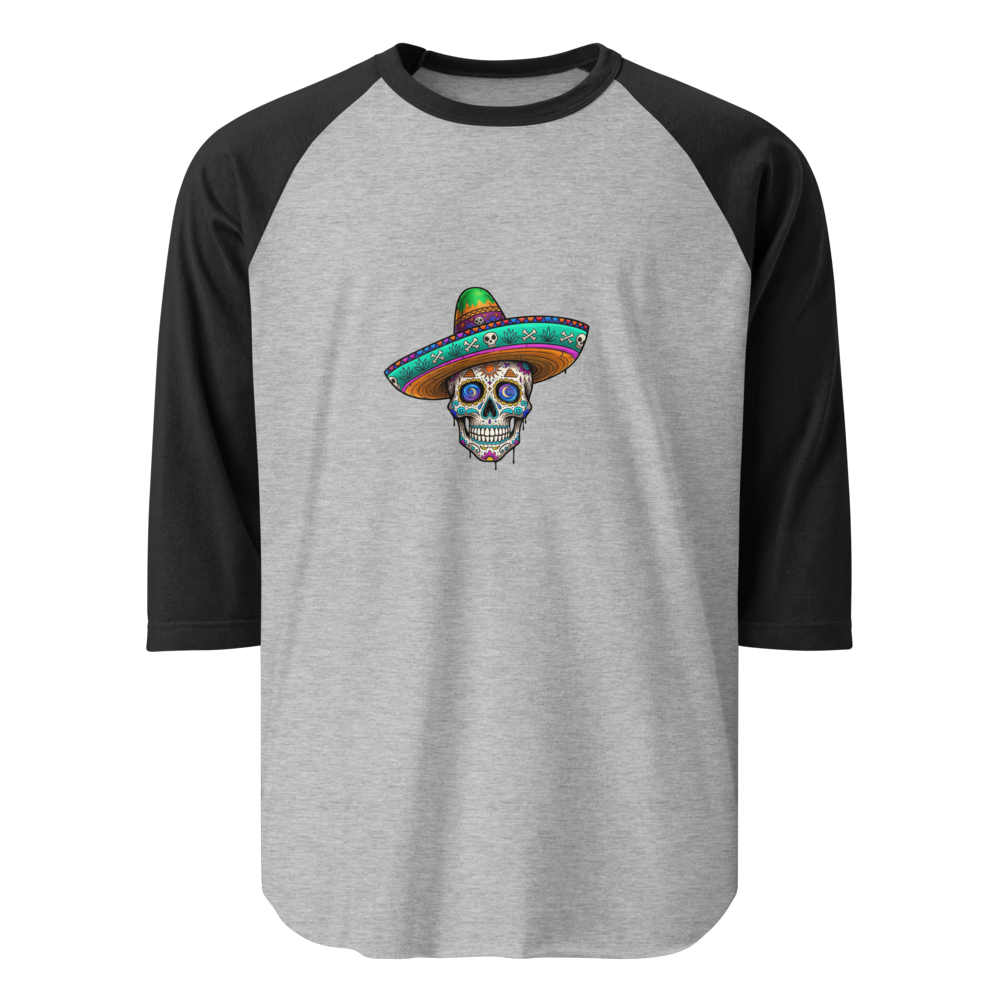 The Vivid Defiance Vanguard - 3/4 Sleeve Raglan | UNWAIVERED RAW DECLARATIONS