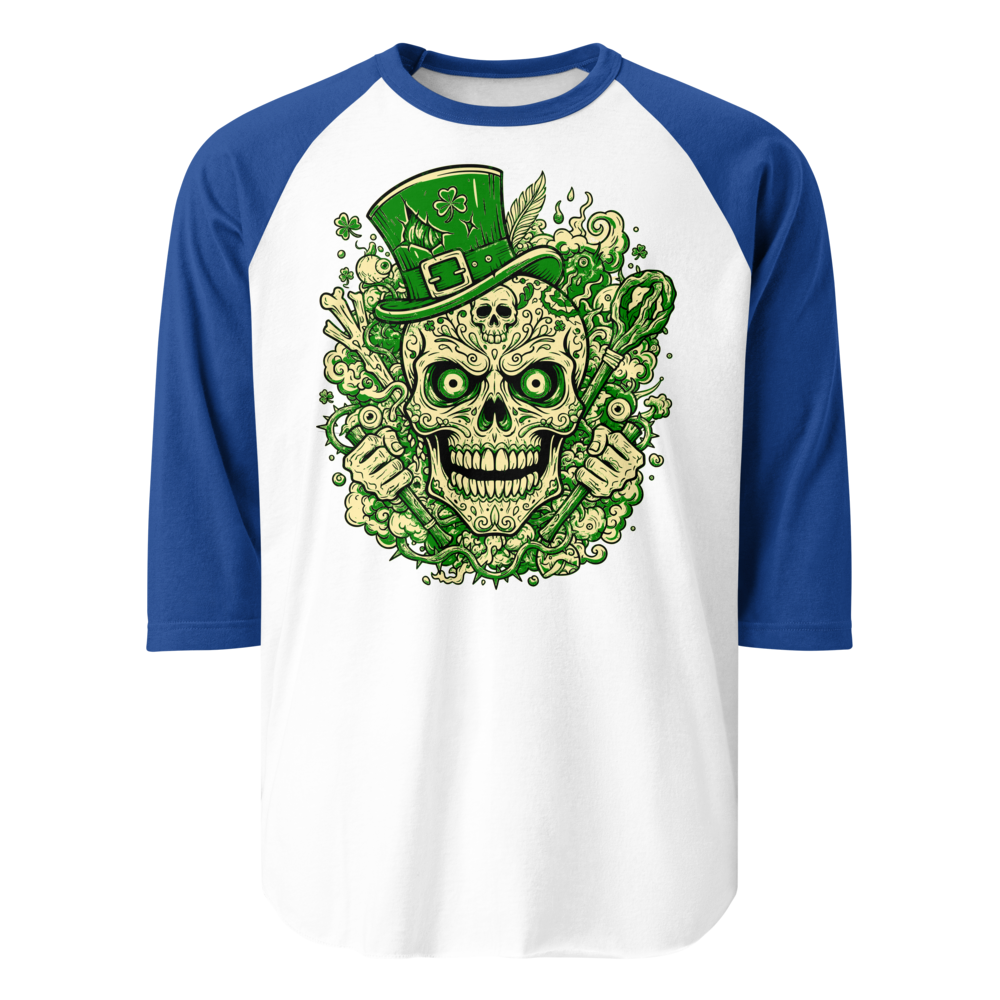 The Toxic Voodoo - Unisex 3/4 Sleeve Raglan Shirt | UNWAIVERED RAW DECLARATIONS