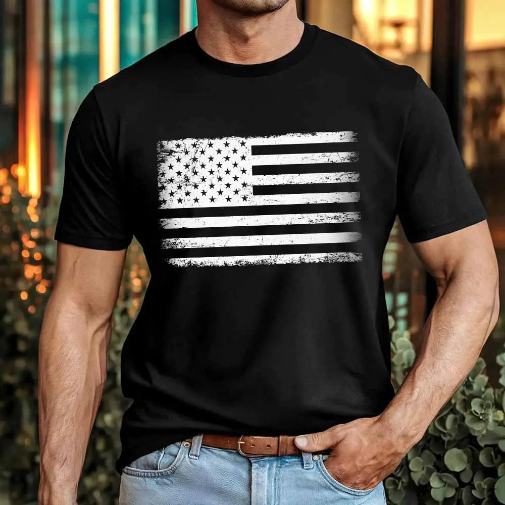 The Rogue Patriot - Distressed Flag Tee | UNWAIVERED RAW DECLARATIONS