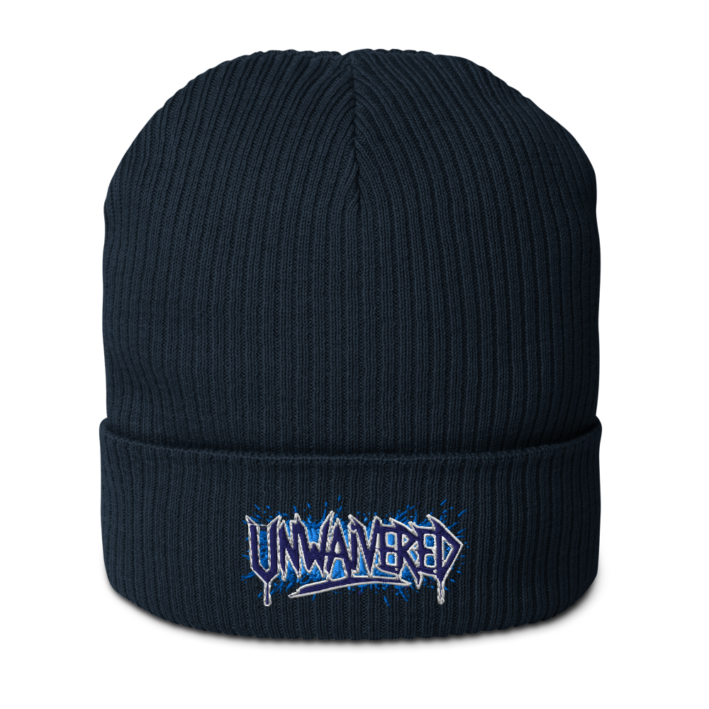 The Neural Shield - Organic Ribbed Beanie | UNWAIVERED CHAOS ELEMENTS