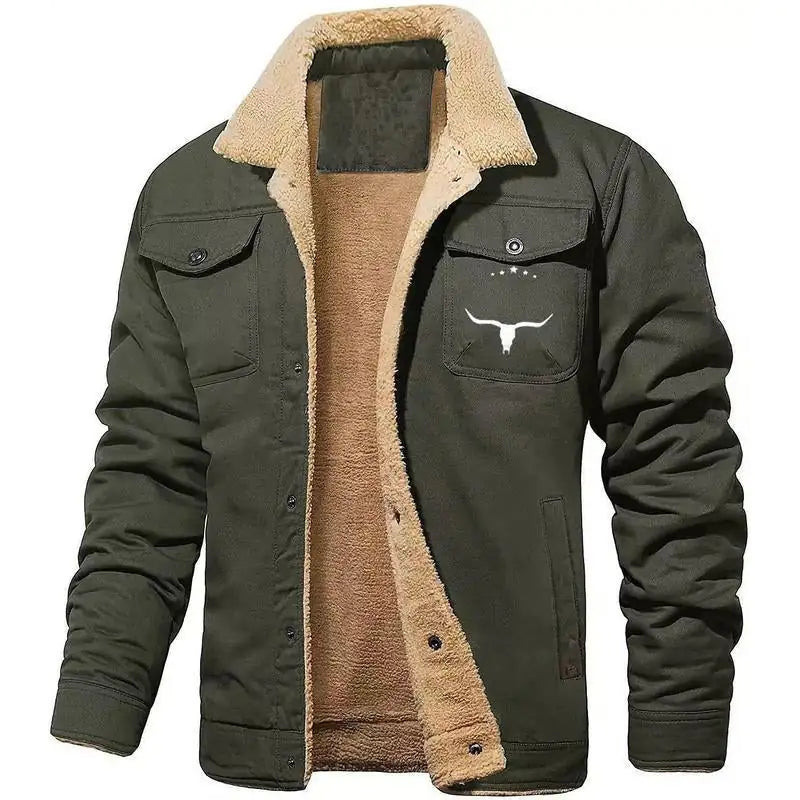 The Nomad Sovereign - Fleece-Lined Cotton Jacket | UNWAIVERED THERMAL DEFIANCE