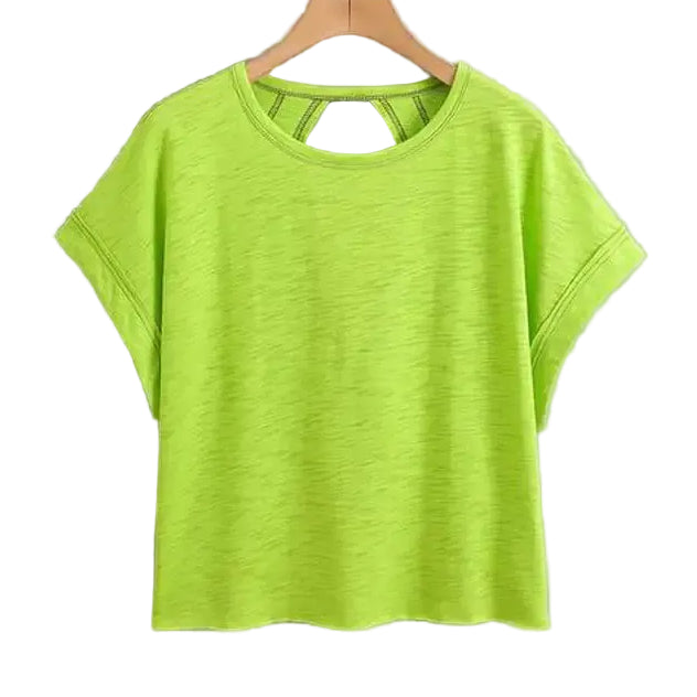 The Asymmetric Pulse - Batwing Cut-Out Tee | UNWAIVERED RAW DECLARATIONS