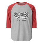 STUKLESS Unisex 3/4 Sleeve Raglan Shirt | Classic Rebellion
