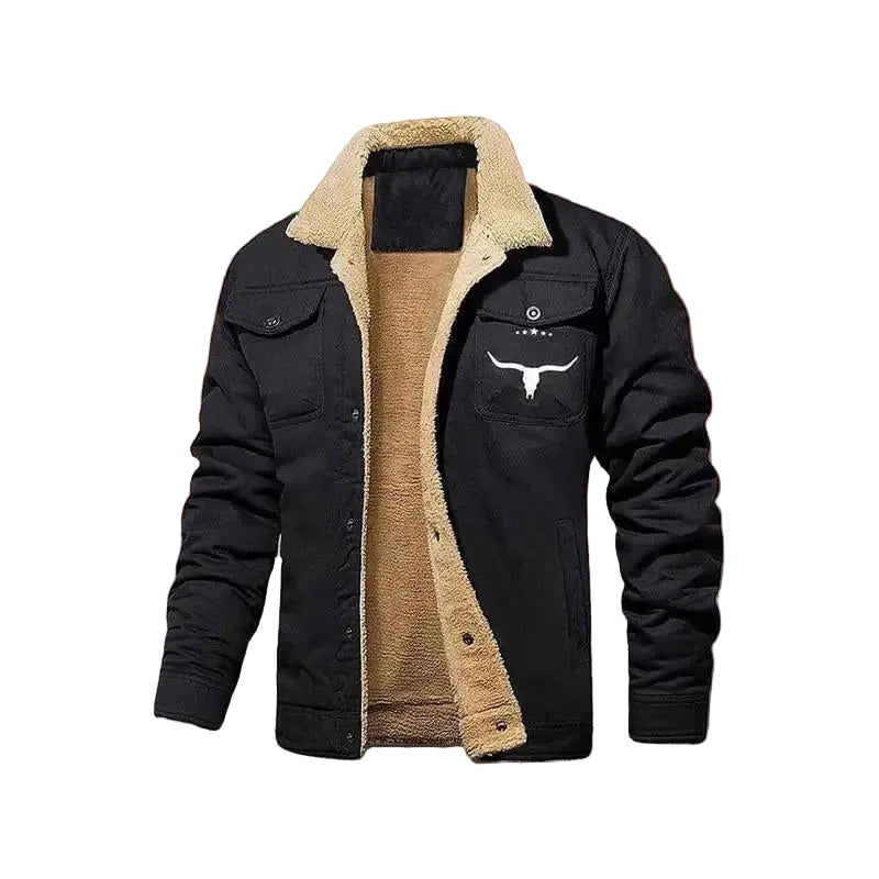 The Nomad Sovereign - Fleece-Lined Cotton Jacket | UNWAIVERED THERMAL DEFIANCE