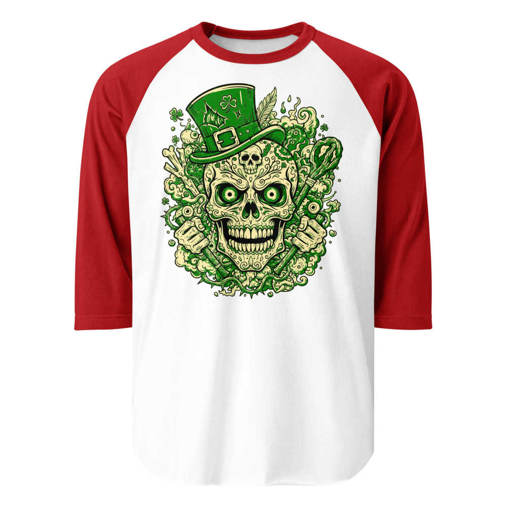 The Toxic Voodoo - Unisex 3/4 Sleeve Raglan Shirt | UNWAIVERED RAW DECLARATIONS