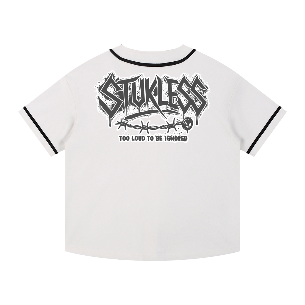 STUKLESS Button-Up Jersey | The Statement Dugout