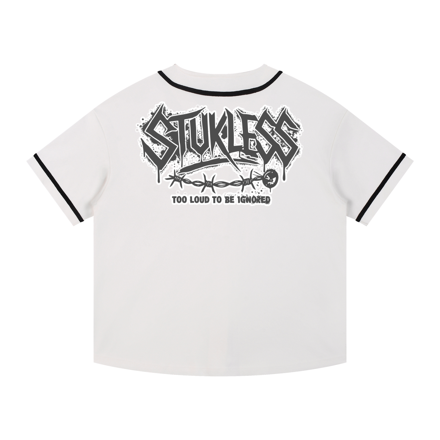 STUKLESS Button-Up Jersey | The Statement Dugout