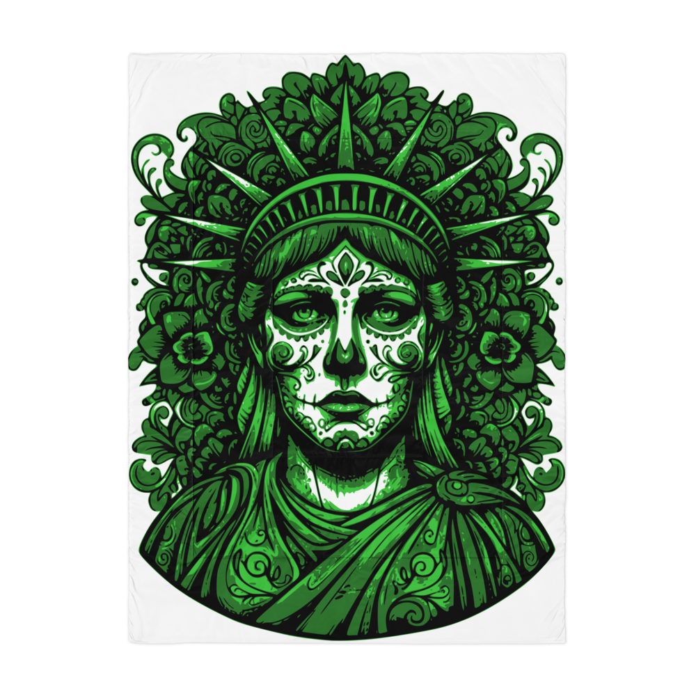 Liberty’s Vigil - Premium Comforter | UNWAIVERED CHAOS ELEMENTS