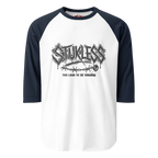 STUKLESS Unisex 3/4 Sleeve Raglan Shirt | Classic Rebellion