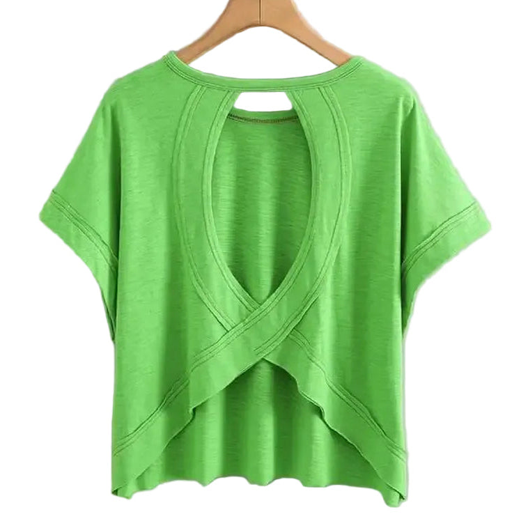 The Asymmetric Pulse - Batwing Cut-Out Tee | UNWAIVERED RAW DECLARATIONS