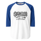 STUKLESS Unisex 3/4 Sleeve Raglan Shirt | Classic Rebellion
