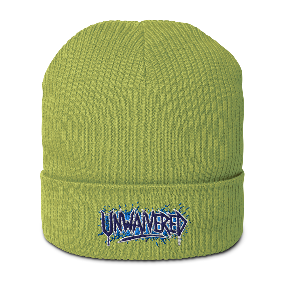 The Neural Shield - Organic Ribbed Beanie | UNWAIVERED CHAOS ELEMENTS