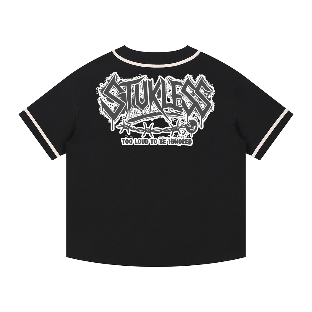 STUKLESS Button-Up Jersey | The Statement Dugout