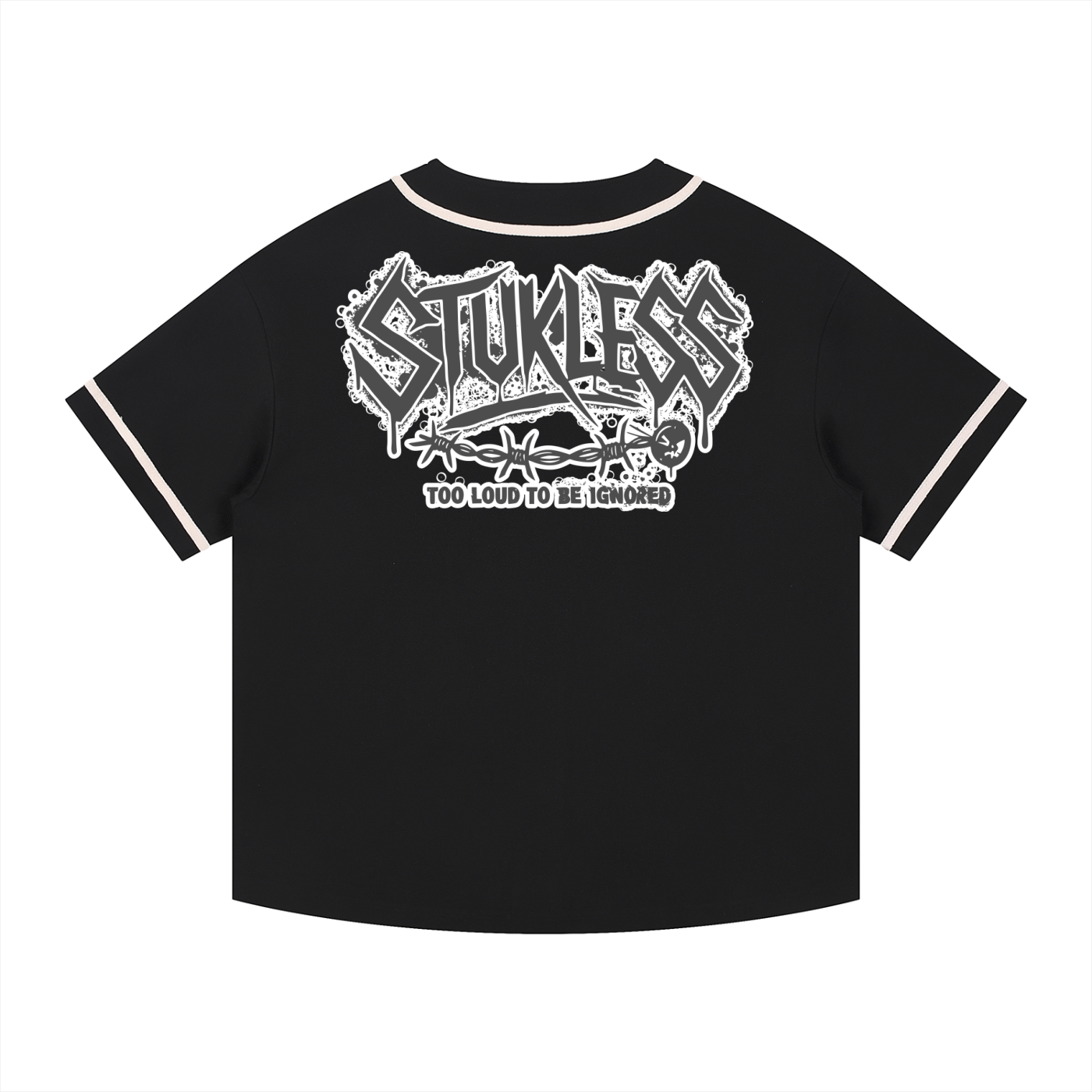 STUKLESS Button-Up Jersey | The Statement Dugout