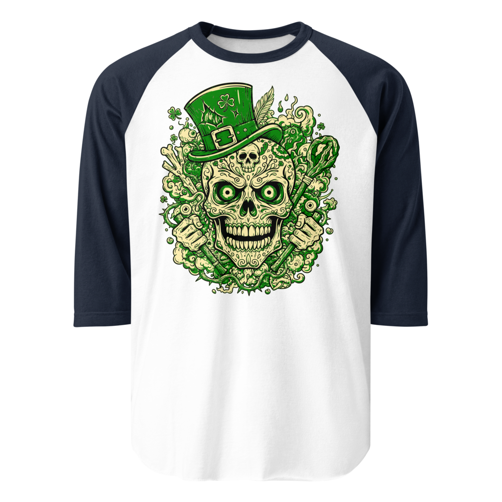 The Toxic Voodoo - Unisex 3/4 Sleeve Raglan Shirt | UNWAIVERED RAW DECLARATIONS