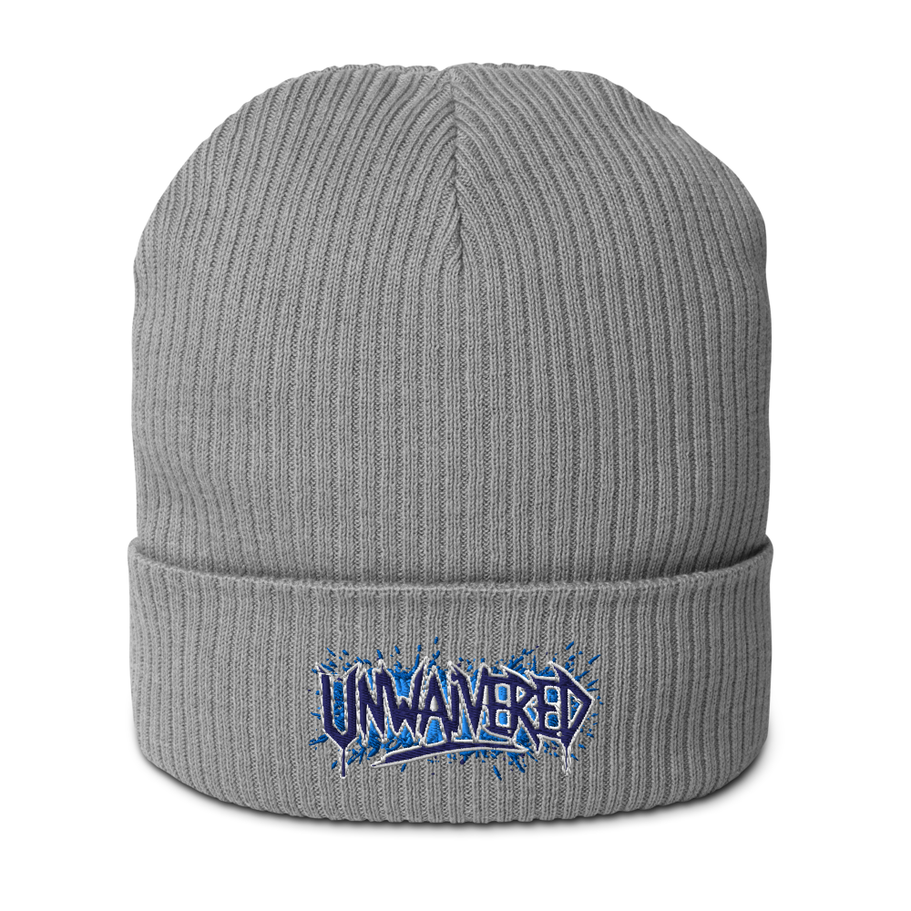 The Neural Shield - Organic Ribbed Beanie | UNWAIVERED CHAOS ELEMENTS