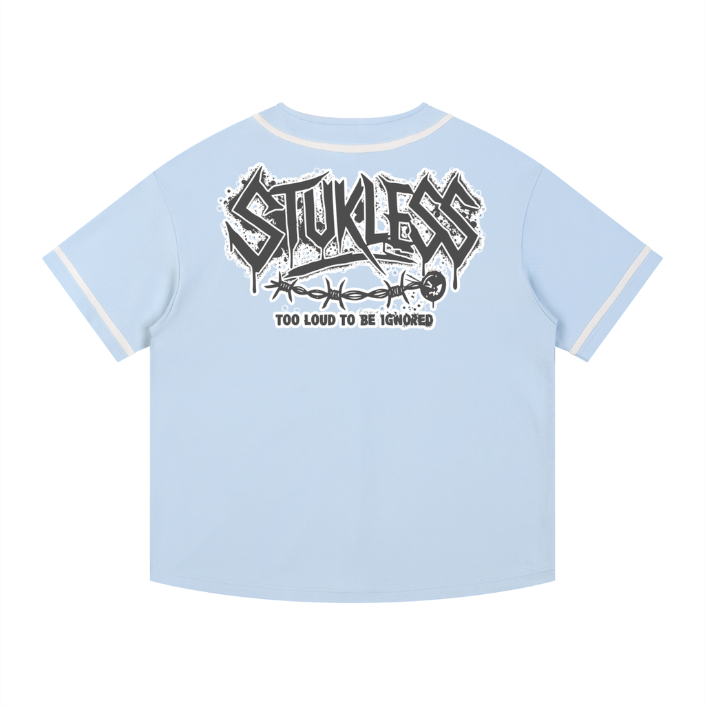 STUKLESS Button-Up Jersey | The Statement Dugout