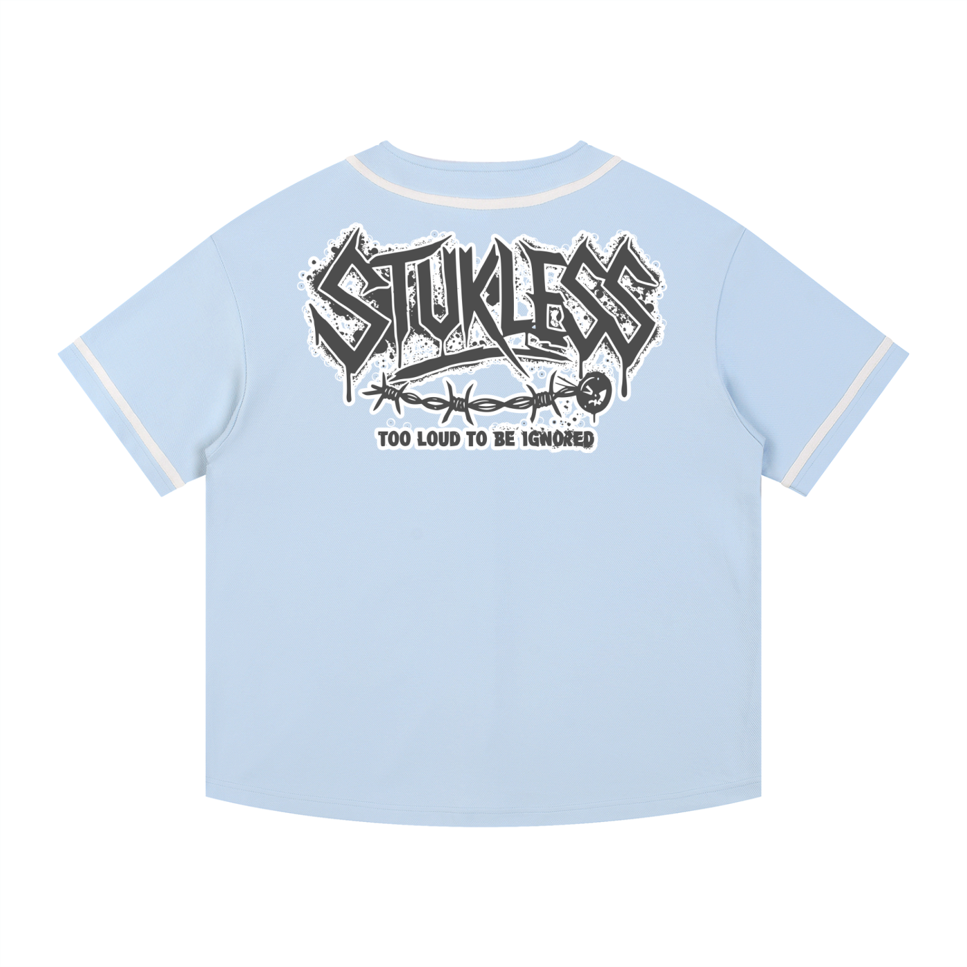 STUKLESS Button-Up Jersey | The Statement Dugout