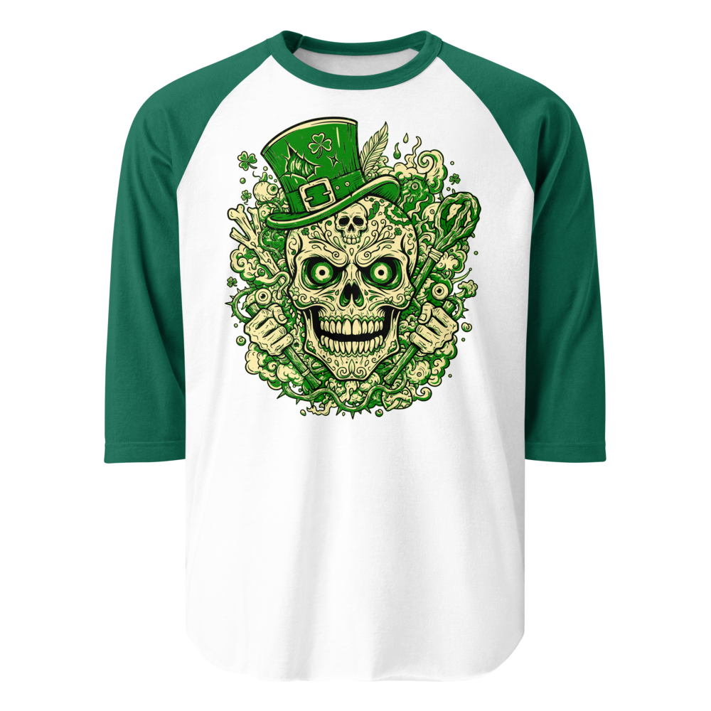 The Toxic Voodoo - Unisex 3/4 Sleeve Raglan Shirt | UNWAIVERED RAW DECLARATIONS