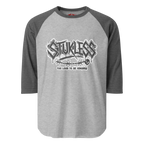 STUKLESS Unisex 3/4 Sleeve Raglan Shirt | Classic Rebellion