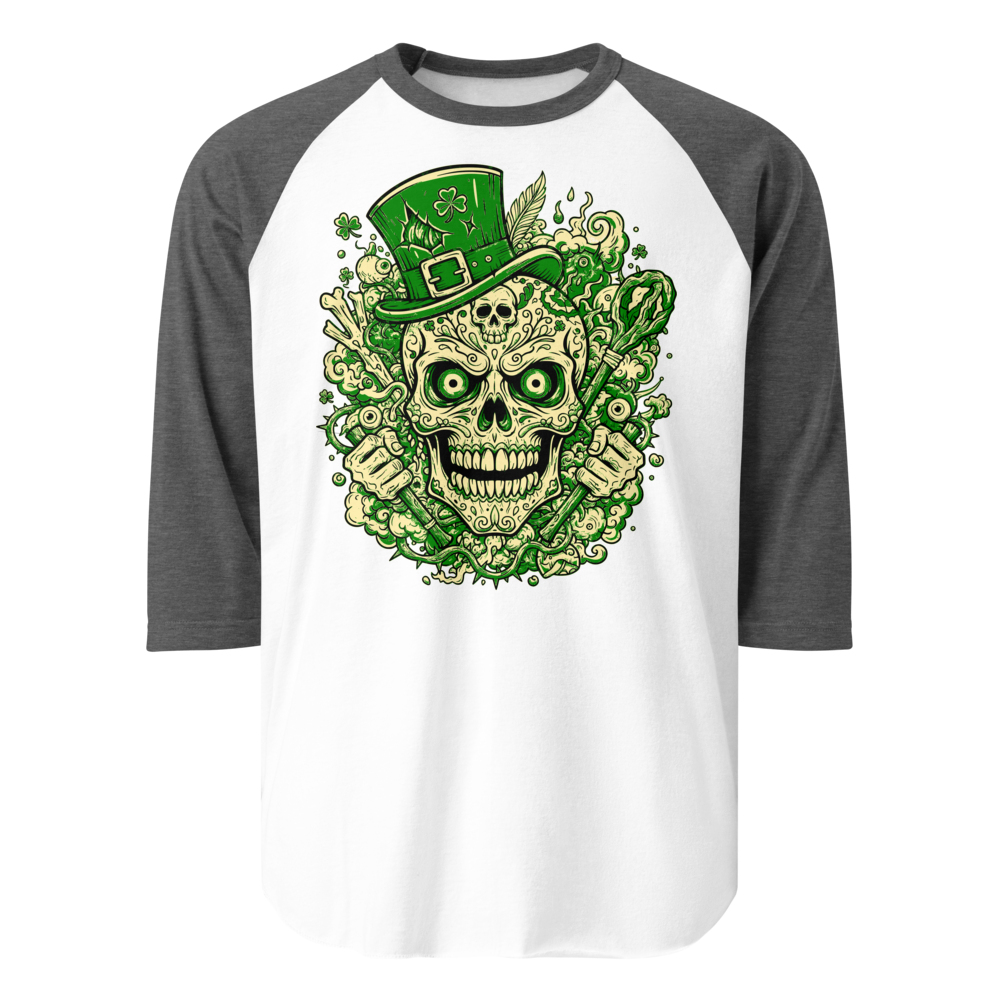 The Toxic Voodoo - Unisex 3/4 Sleeve Raglan Shirt | UNWAIVERED RAW DECLARATIONS