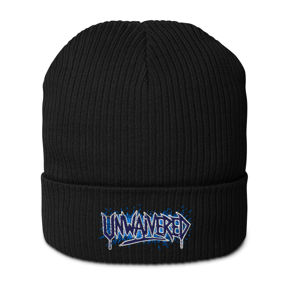 The Neural Shield - Organic Ribbed Beanie | UNWAIVERED CHAOS ELEMENTS