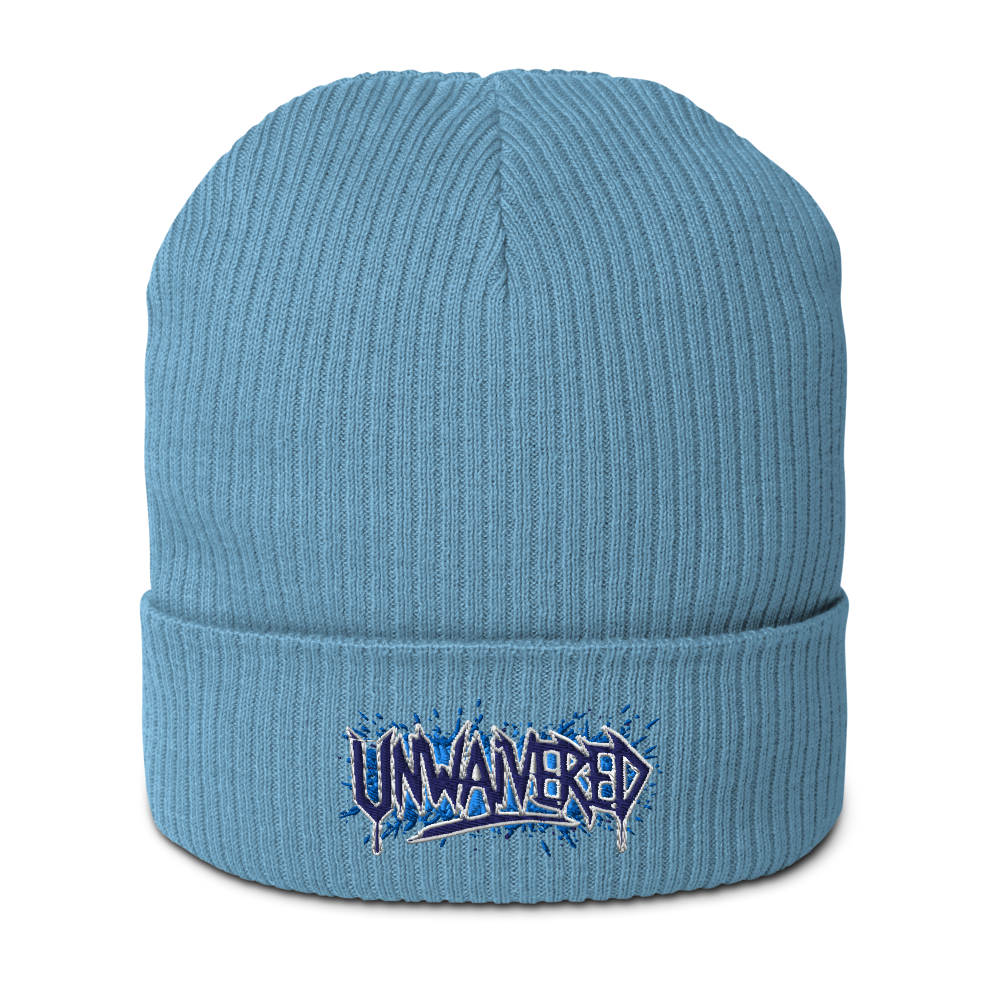 The Neural Shield - Organic Ribbed Beanie | UNWAIVERED CHAOS ELEMENTS