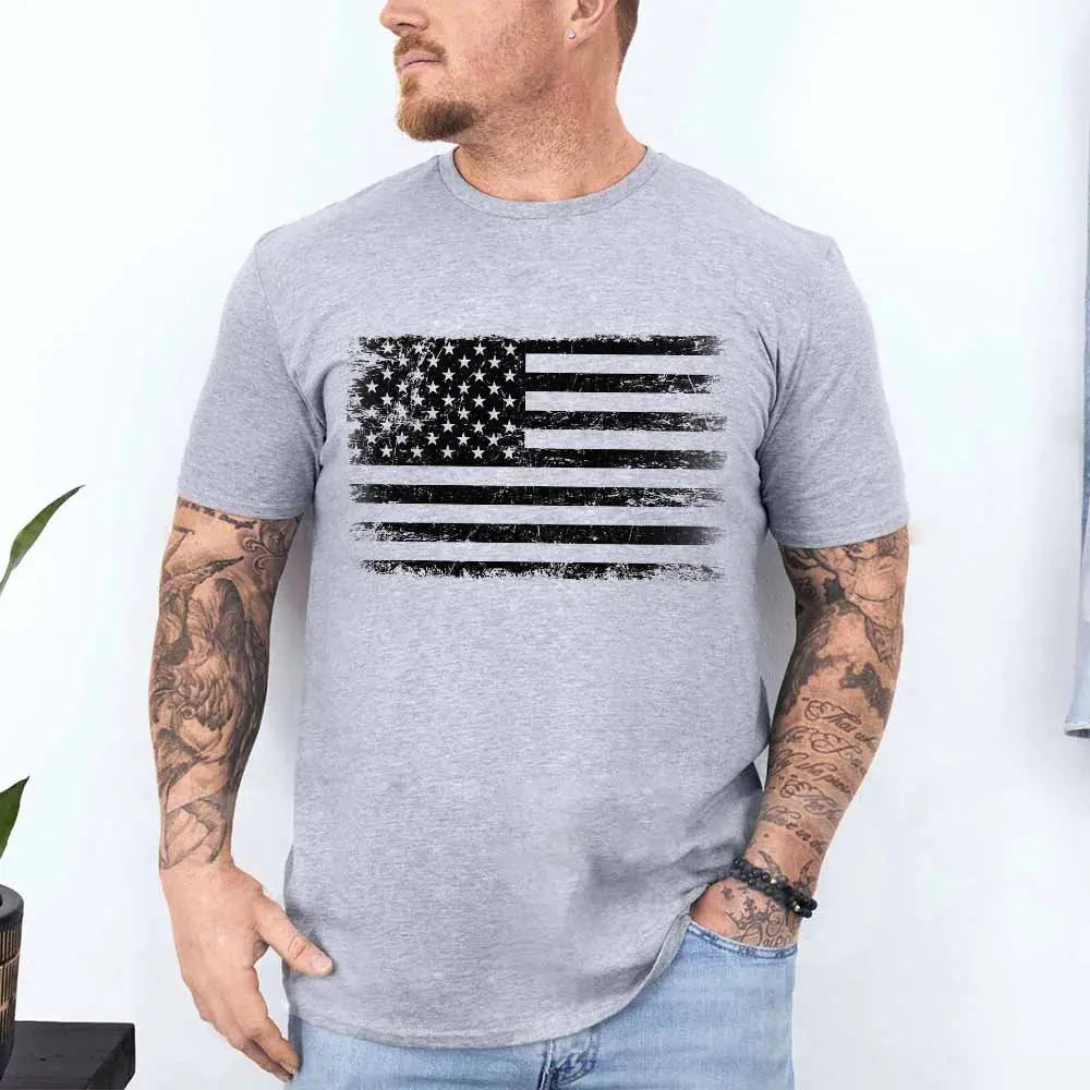 The Rogue Patriot - Distressed Flag Tee | UNWAIVERED RAW DECLARATIONS