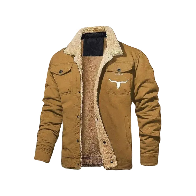 The Nomad Sovereign - Fleece-Lined Cotton Jacket | UNWAIVERED THERMAL DEFIANCE