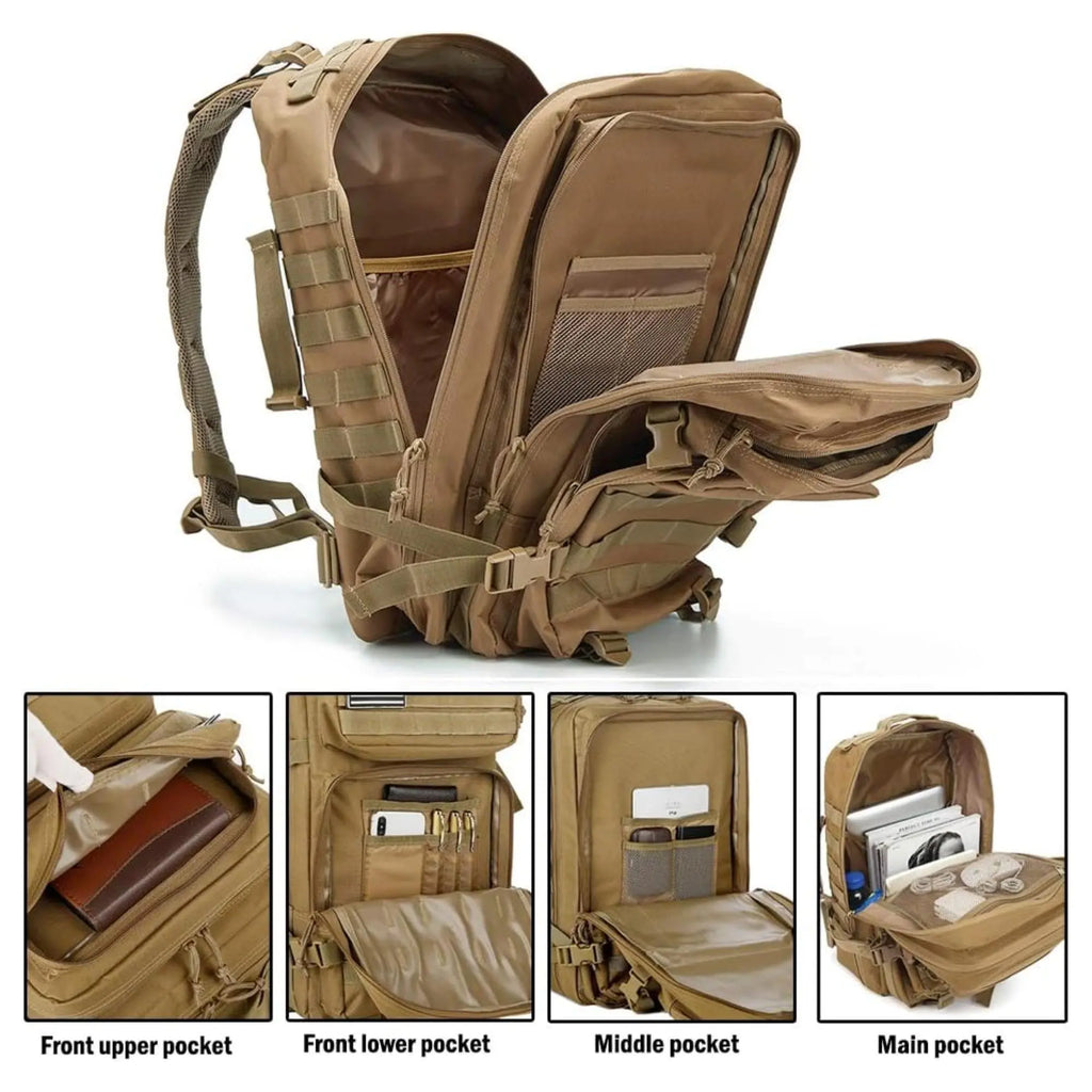 The Fortress Hauler - Large Tactical Deployment Backpack | UNWAIVERED CARRY