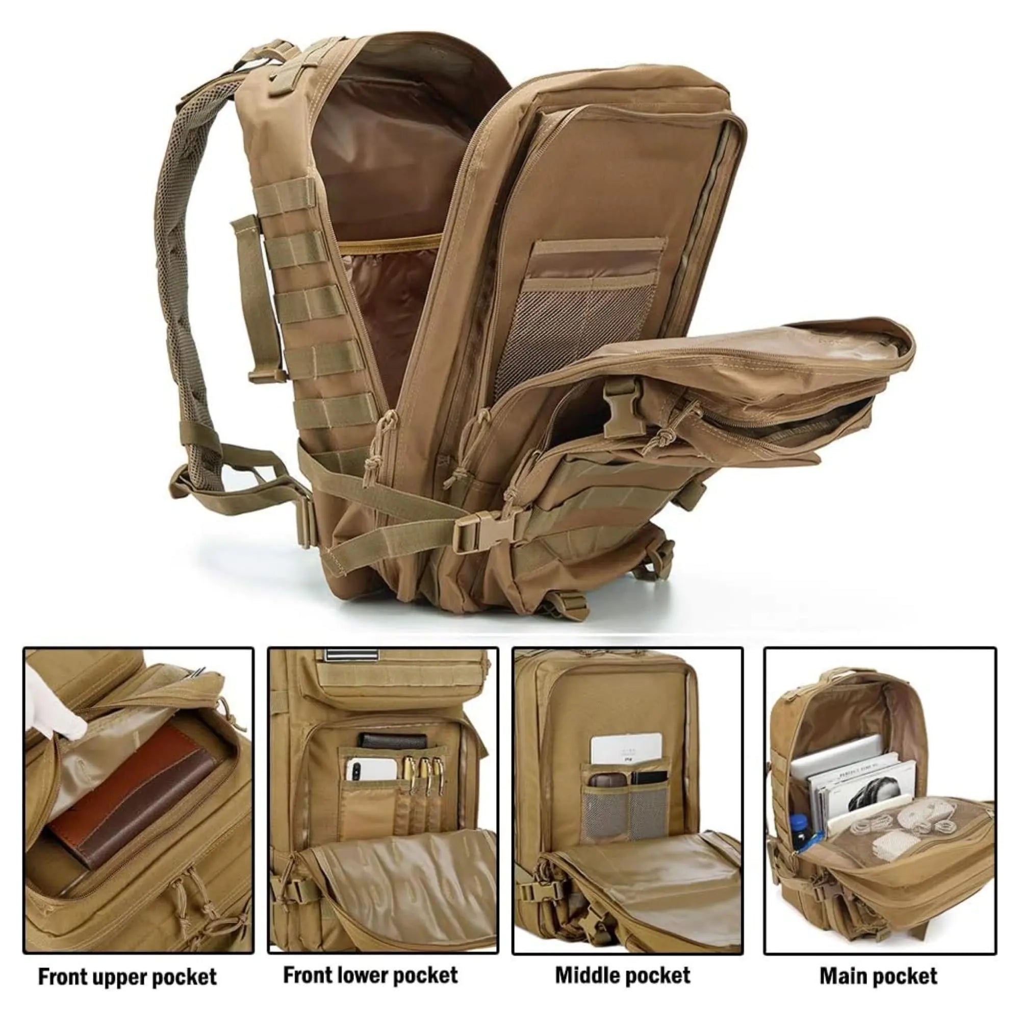 The Fortress Hauler - Large Tactical Deployment Backpack | UNWAIVERED CARRY