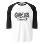 STUKLESS Unisex 3/4 Sleeve Raglan Shirt | Classic Rebellion