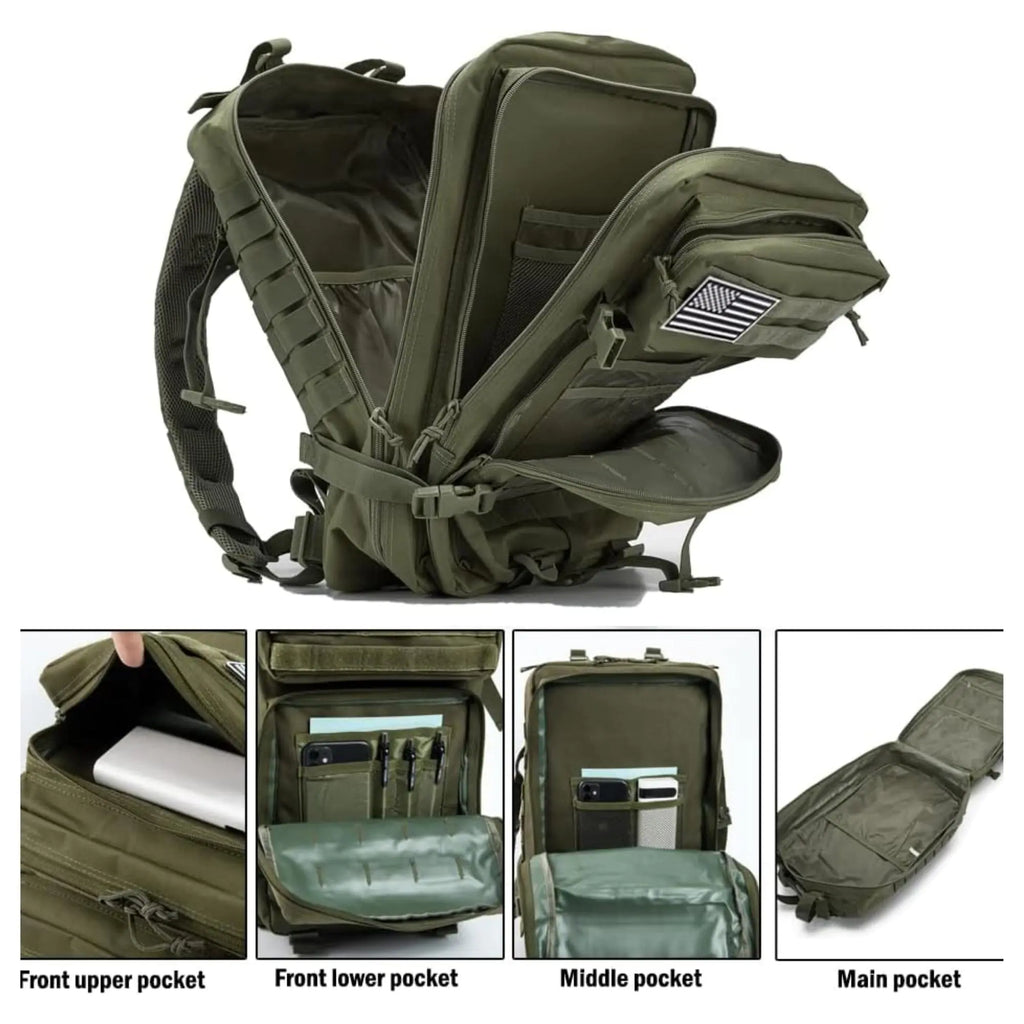 The Fortress Hauler - Large Tactical Deployment Backpack | UNWAIVERED CARRY