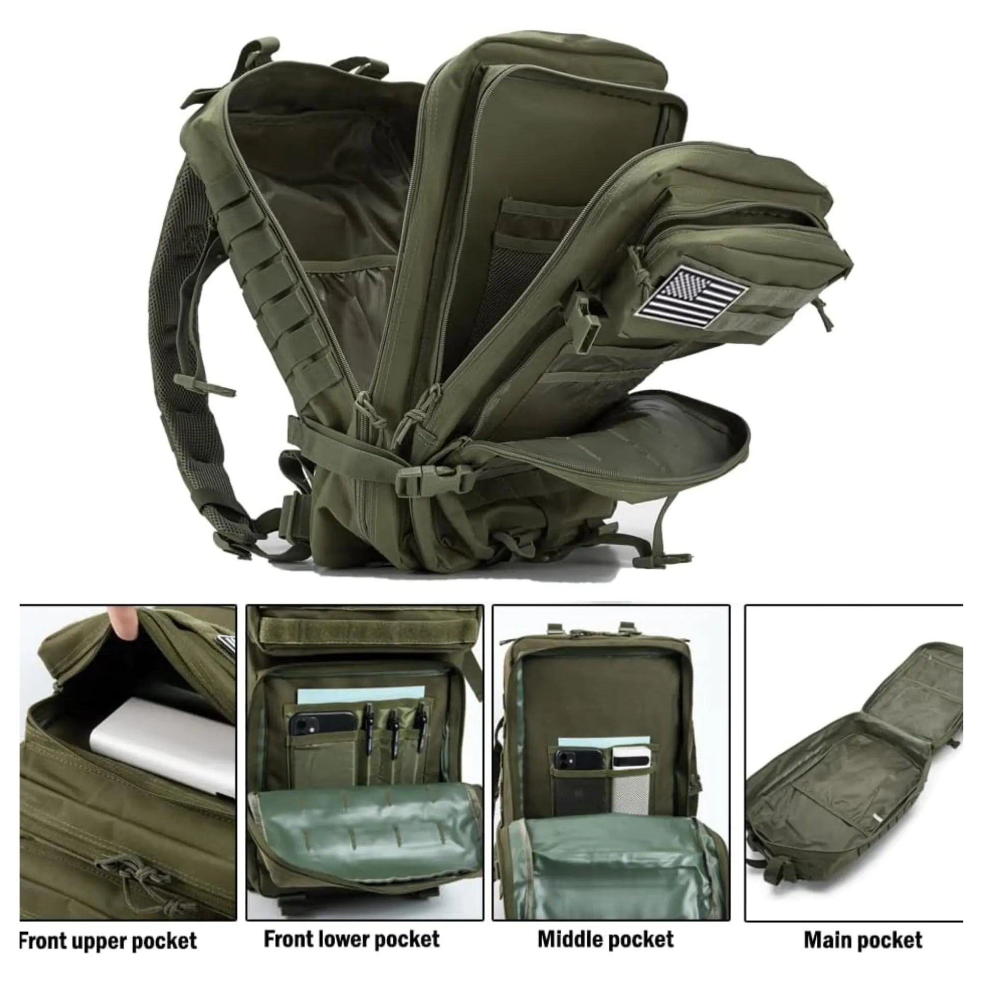 The Fortress Hauler - Large Tactical Deployment Backpack | UNWAIVERED CARRY
